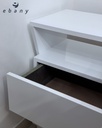 Ebany Luxe White King Size
