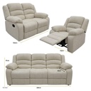 Conjunto 3-2-1 Reclinable