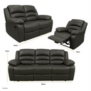 Conjunto Reclinable 3-2-1 Piel
