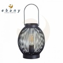 LAMPARA DE MESA KAI HIERRO NEGRO DN20X24.5CM SEVEN ON DECO