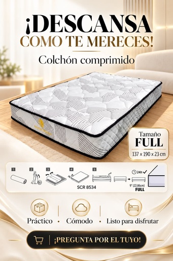 Colchón Comprimido